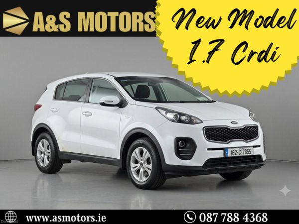 Kia Sportage SUV, Diesel, 2016, White