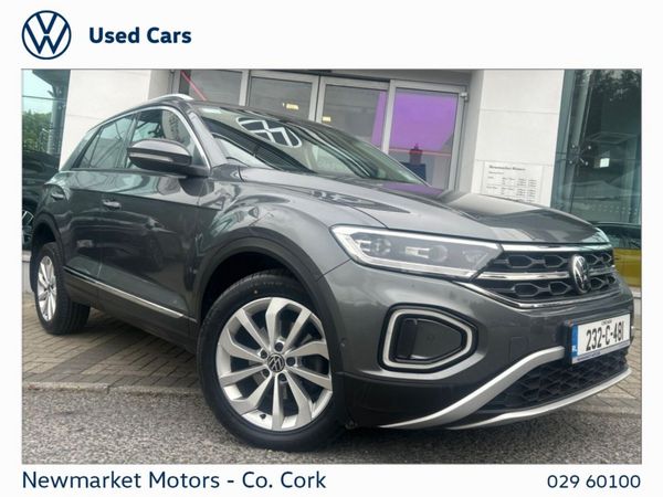Volkswagen T-Roc SUV, Petrol, 2023, Grey