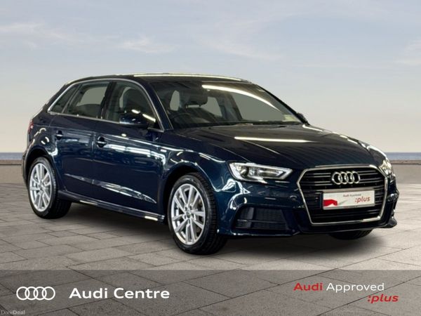 Audi A3 Hatchback, Petrol, 2019, Blue