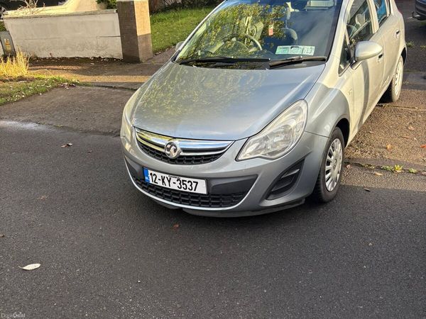 Vauxhall Corsa Hatchback, Diesel, 2012, Silver