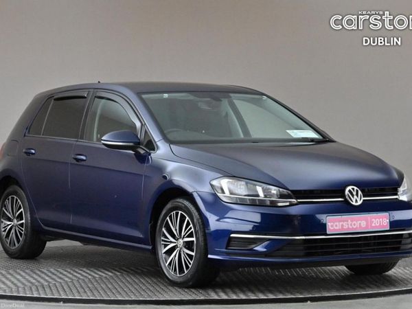 Volkswagen Golf Hatchback, Petrol, 2018, Blue