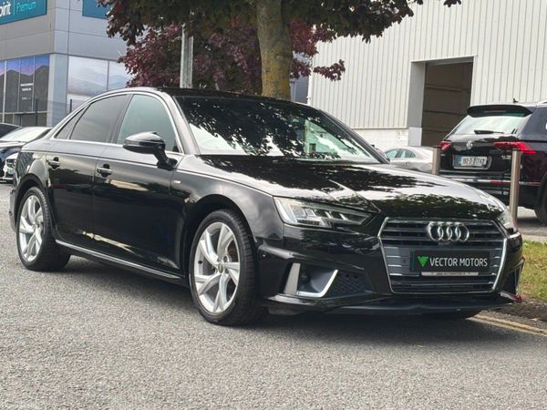 Audi A4 Saloon, Petrol, 2019, Black