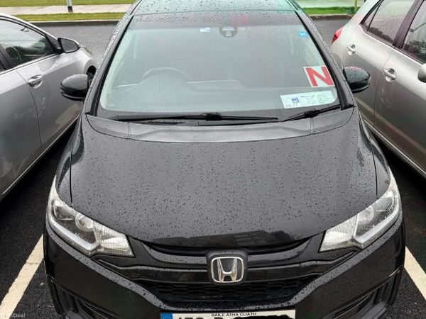 Honda Fit Hatchback, Petrol Hybrid, 2015, Black