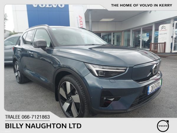 Volvo EX40 SUV, Electric, 2026, Blue
