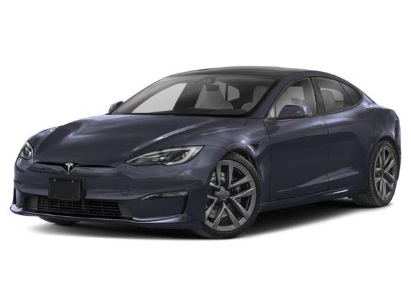 Tesla Model S Saloon, Electric, 2020, Blue