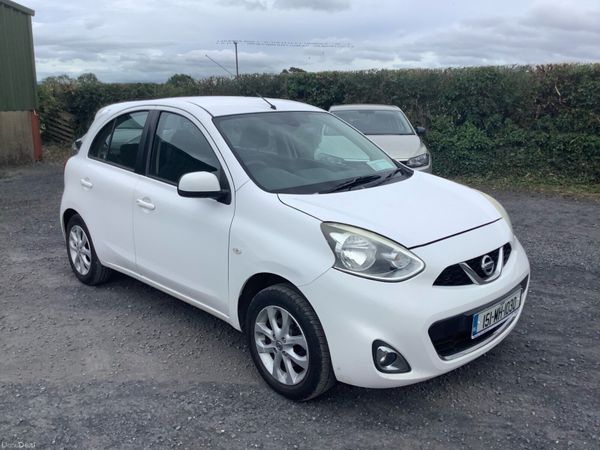 Nissan Micra Hatchback, Petrol, 2015, White
