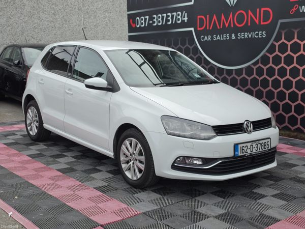 Volkswagen Polo Hatchback, Petrol, 2016, White