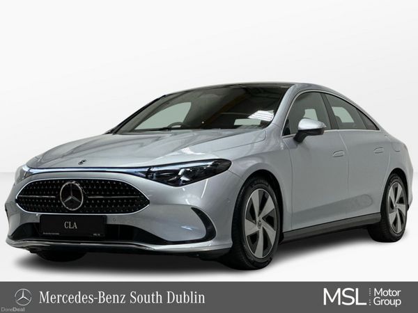 Mercedes-Benz CLA Saloon, Petrol Hybrid, 2026, Silver