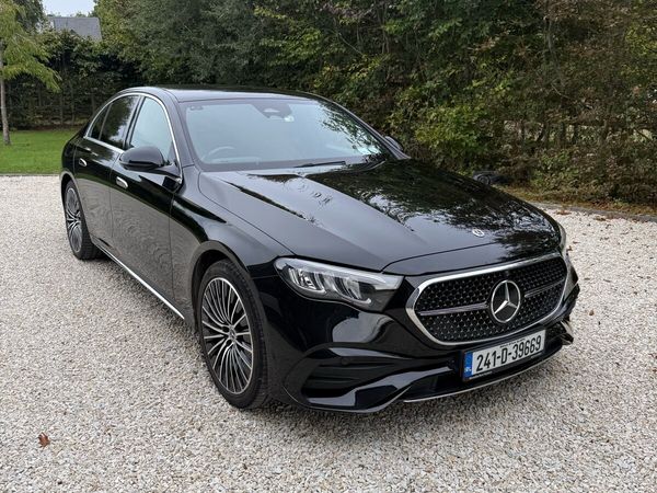 Mercedes-Benz E-Class Saloon, Diesel Plug-in Hybrid, 2024, Black
