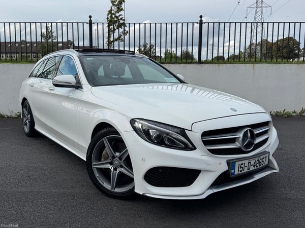 Mercedes-Benz C-Class Estate, Diesel Hybrid, 2015, White