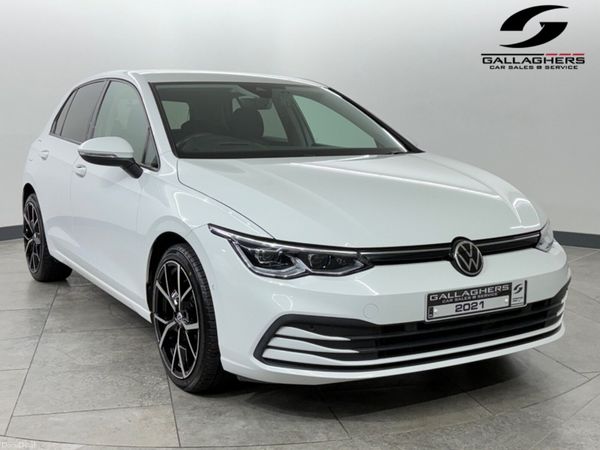 Volkswagen Golf Hatchback, Petrol, 2021, White