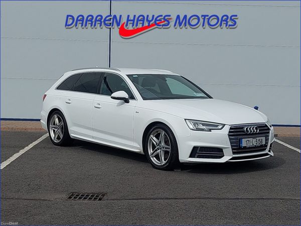 Audi A4 Estate, Diesel, 2017, White