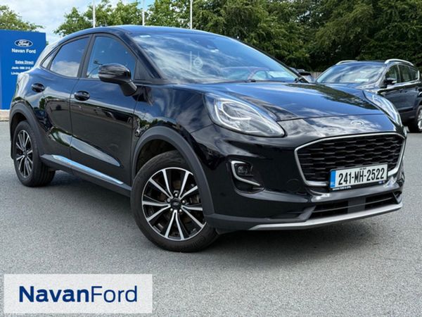 Ford Puma MPV, Petrol Hybrid, 2024, Black