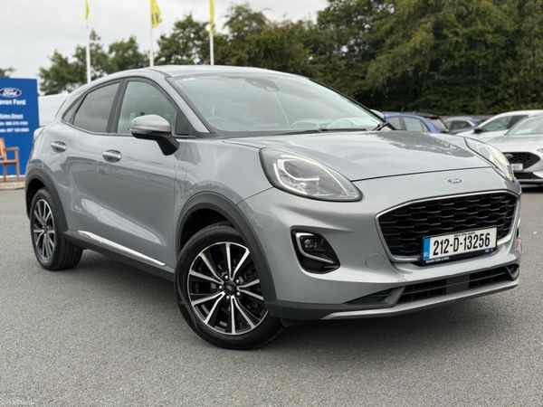 Ford Puma SUV, Petrol Hybrid, 2021, Silver