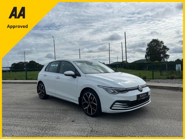 Volkswagen Golf Hatchback, Petrol, 2021, White