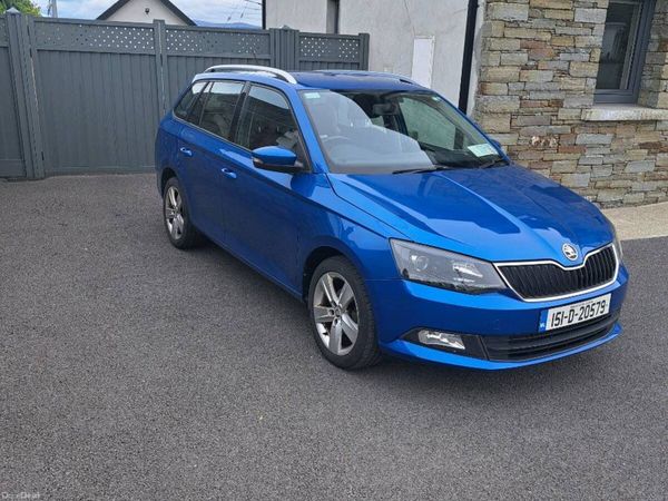 Skoda Fabia Estate, Petrol, 2015, Blue