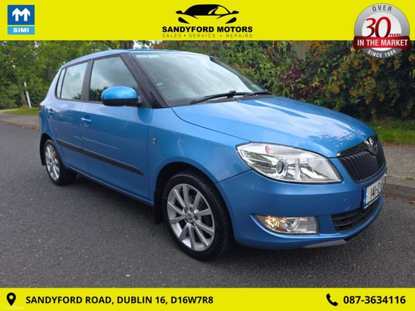Skoda Fabia Hatchback, Petrol, 2014, Blue