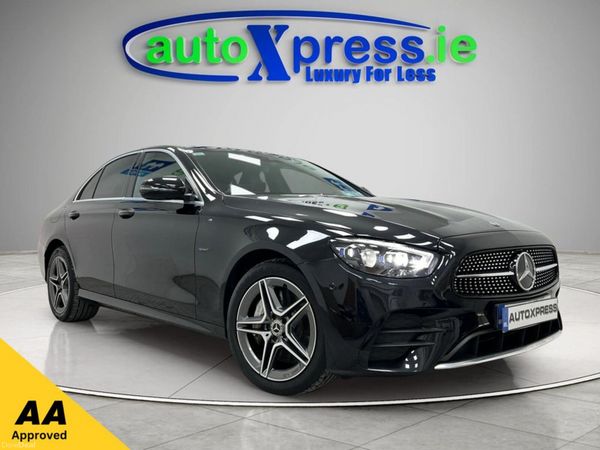 Mercedes-Benz E 300 Saloon, Diesel Plug-in Hybrid, 2020, Black