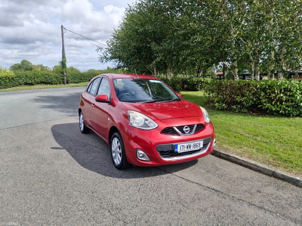 Nissan Micra Hatchback, Petrol, 2017, Red
