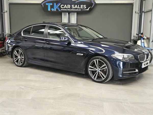 BMW 5-Series Saloon, Diesel, 2015, Blue