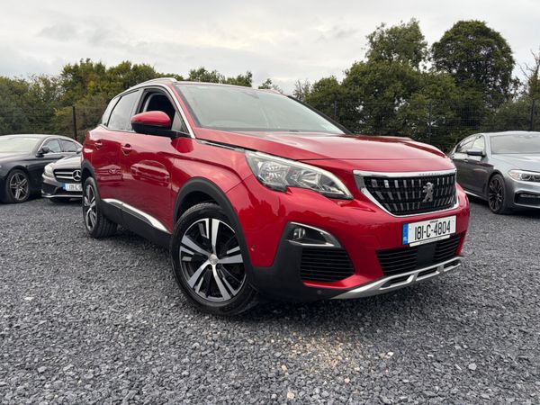 Peugeot 3008 MPV, Diesel, 2018, Red