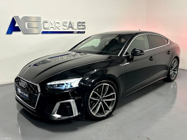 Audi A5 Coupe, Diesel Hybrid, 2020, Black