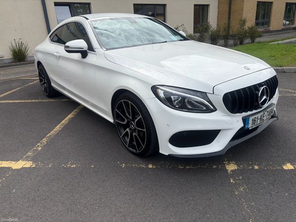 Mercedes-Benz C-Class Coupe, Diesel, 2016, White