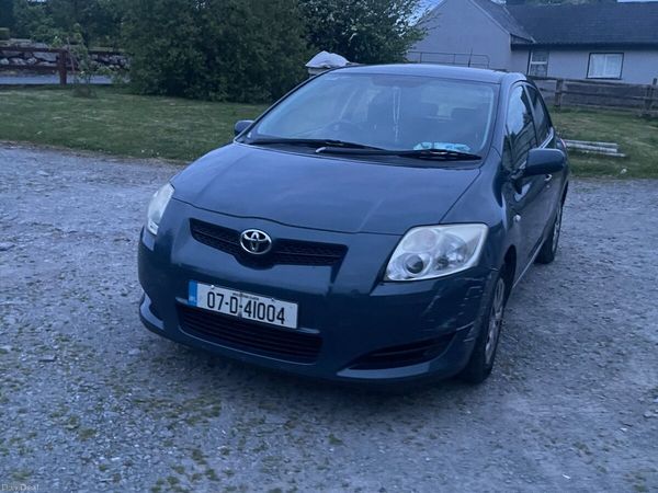 Toyota Auris Hatchback, Petrol, 2007, Blue