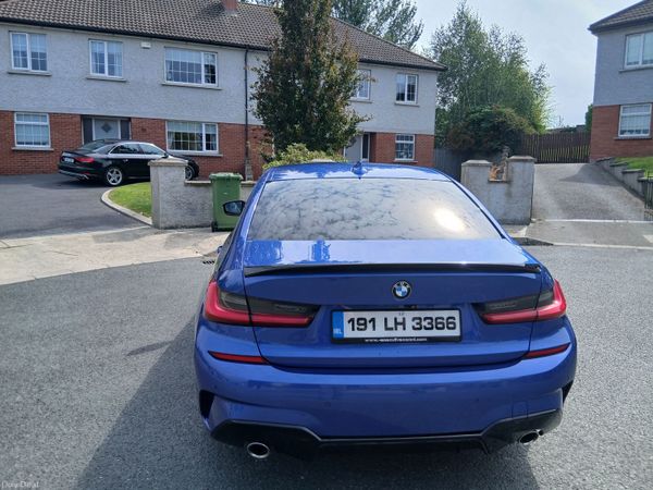 BMW 3-Series Saloon, Diesel, 2019, Blue
