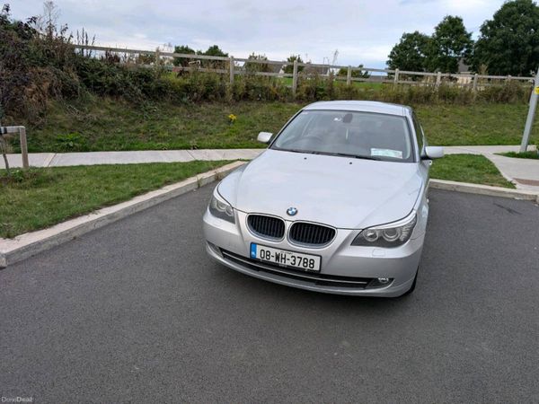 BMW 5-Series Saloon, Diesel, 2008, Silver