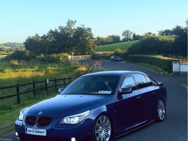 BMW 5-Series Saloon, Diesel, 2008, Blue