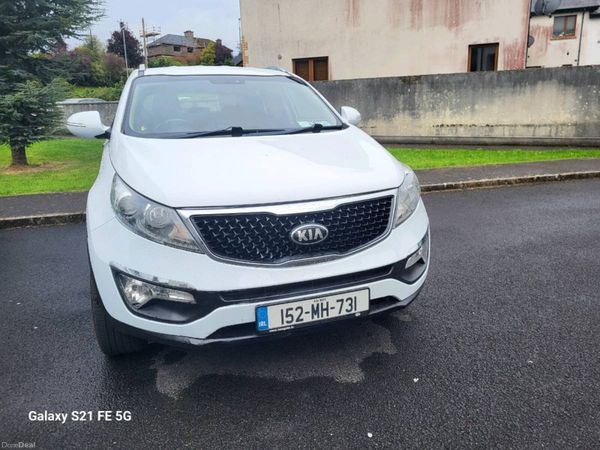 Kia Sportage SUV, Diesel, 2015, White