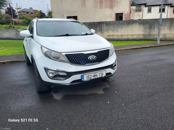 Kia Sportage SUV, Diesel, 2015, White