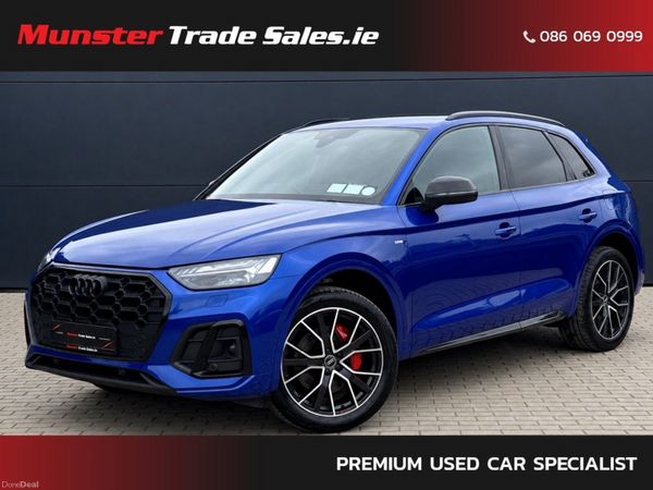 Audi Q5 SUV, Petrol Hybrid, 2021, Blue