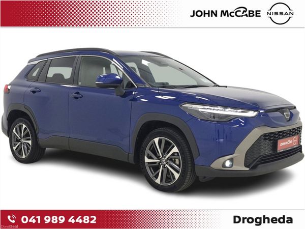 Toyota Corolla Cross SUV, Petrol Hybrid, 2024, Blue