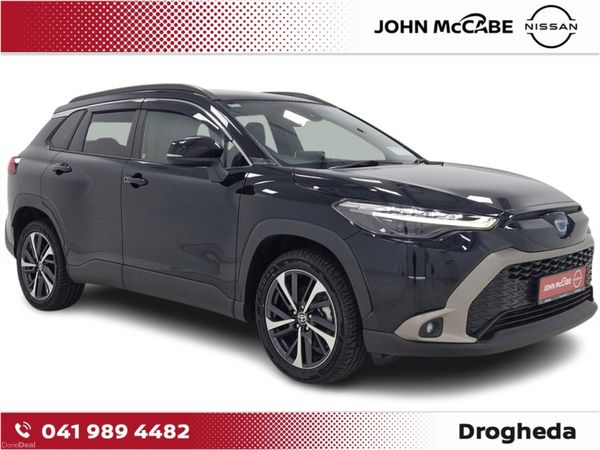 Toyota Corolla Cross SUV, Petrol Hybrid, 2023, Black