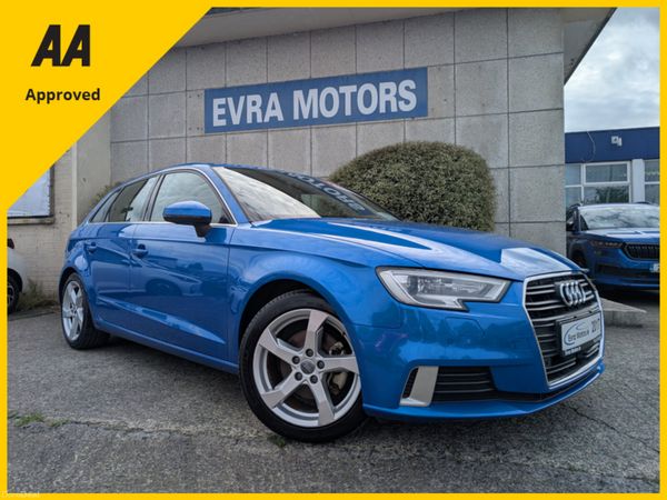 Audi A3 Hatchback, Petrol, 2017, Blue