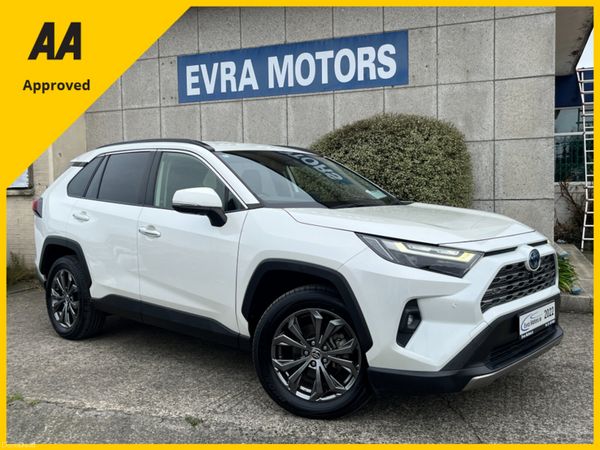 Toyota RAV4 SUV, Petrol Hybrid, 2022, White