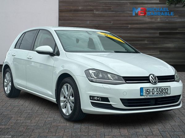 Volkswagen Golf Hatchback, Petrol, 2015, White