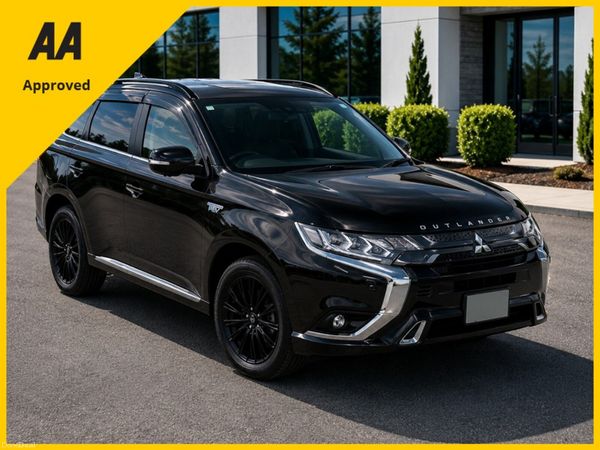 Mitsubishi Outlander SUV, Petrol Plug-in Hybrid, 2021, Black