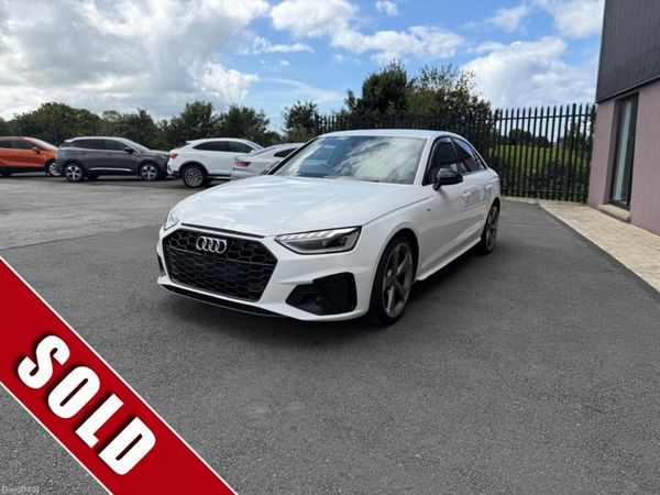 Audi A4 Saloon, Diesel, 2020, White