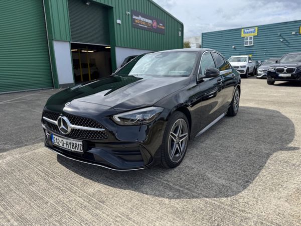 Mercedes-Benz C-Class Saloon, Petrol Plug-in Hybrid, 2024, Black