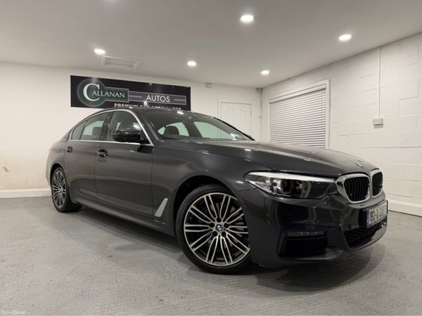 BMW 5-Series Saloon, Petrol Plug-in Hybrid, 2018, Grey