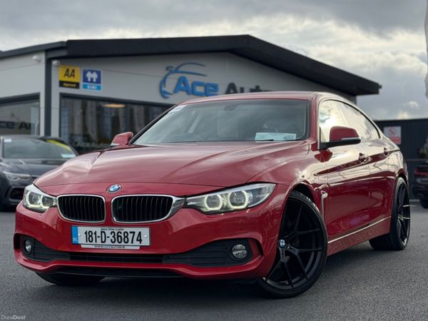 BMW 4-Series Saloon, Diesel, 2018, Red