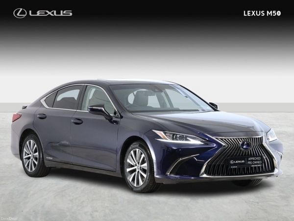 Lexus ES Saloon, Petrol Hybrid, 2020, Blue
