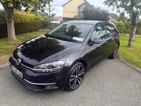 Volkswagen Golf Hatchback, Diesel, 2017, Black