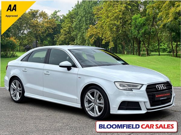 Audi A3 Saloon, Petrol, 2017, White