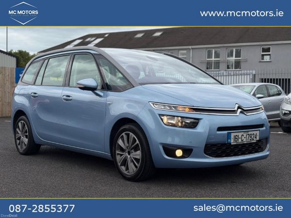 Citroen C4 Picasso MPV, Diesel, 2016, Blue