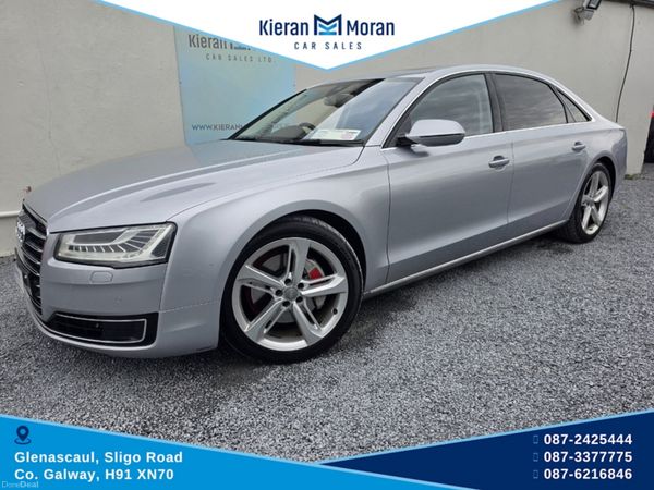 Audi A8 Saloon, Diesel, 2016, Silver