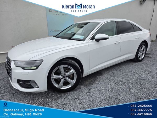 Audi A6 Saloon, Diesel, 2021, White